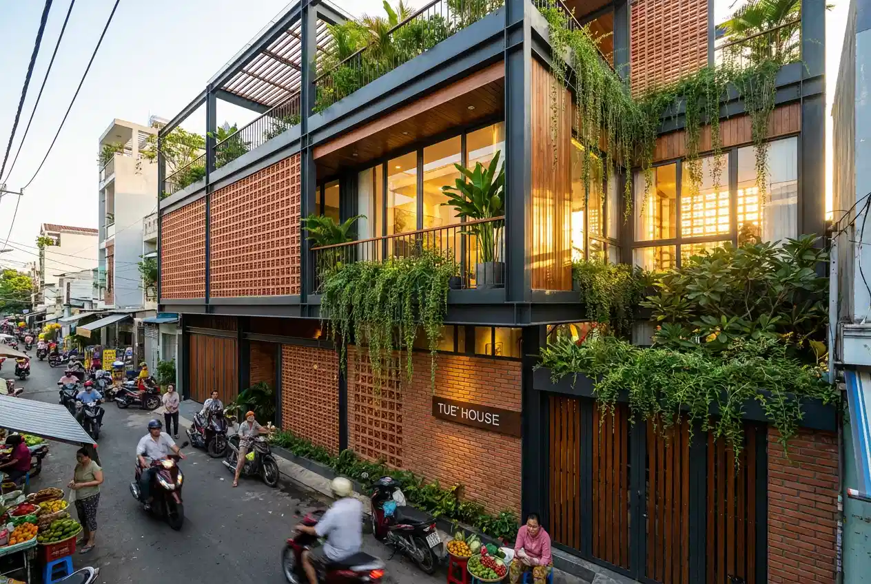 Tuệ House — Nhà phố 3-trong-1