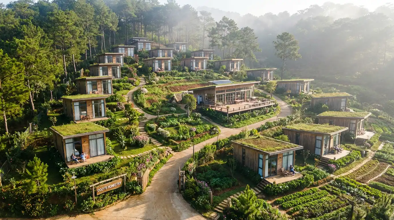 Cozy’s Homestay — Homestay sườn đồi